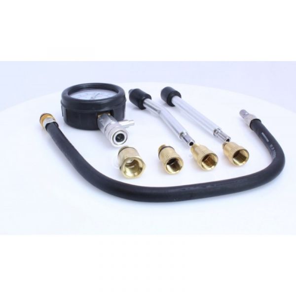 Kit Tester Compressione Motori ZKTOOL 11 Pezzi - Manometro 0-300PSI Con Adattatori Per Auto E Moto - Foto 2